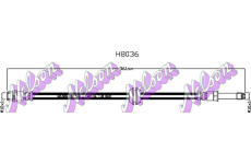 Brzdová hadice KAWE H8036