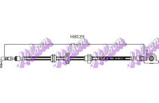 Brzdová hadice KAWE H8039