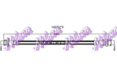 Brzdová hadice KAWE H8229