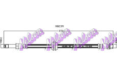 Brzdová hadice KAWE H8239