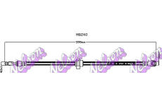 Brzdová hadice KAWE H8240