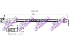 Brzdová hadice KAWE H8449Q