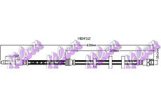 Brzdová hadice KAWE H8452