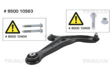 Řídicí páka, zavěšení kol KAWE 8500 10563