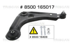 Řídicí páka, zavěšení kol KAWE 8500 165017