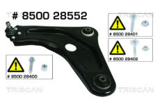 Řídicí páka, zavěšení kol KAWE 8500 28552