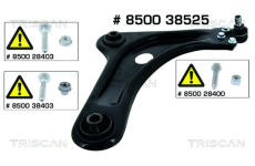 Řídicí páka, zavěšení kol KAWE 8500 38525