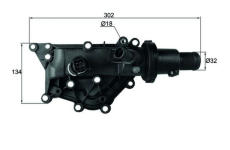 Termostat, chladivo MAHLE TH 60 89