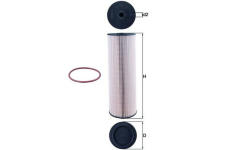 Palivový filter MAHLE KX 514D
