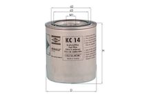 palivovy filtr MAHLE ORIGINAL KC 14