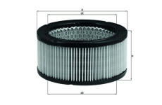 Vzduchový filter MAHLE LX 213