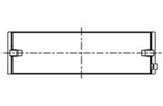 Hlavní ložiska klikového hřídele MAHLE 227 HL 21666 000
