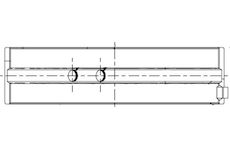 Hlavní ložiska klikového hřídele MAHLE 213 HL 18206 000
