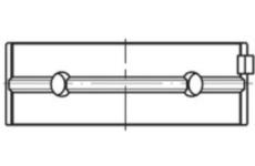 Hlavní ložiska klikového hřídele MAHLE 081 HL 19398 025