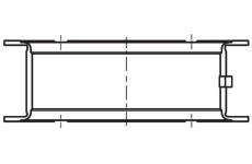 Hlavní ložiska klikového hřídele MAHLE 001 FL 10358 000