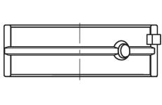 Hlavní ložiska klikového hřídele MAHLE 029 HL 18109 000