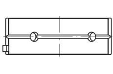 Hlavní ložiska klikového hřídele MAHLE 039 HL 19948 000