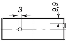 ojnicni lozisko MAHLE 037 PL 18052 200