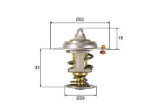 Termostat chladenia MAHLE TX 327 92D