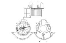 vnitřní ventilátor MAHLE ORIGINAL AB 113 000S