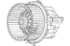 vnitřní ventilátor MAHLE AB 115 000P