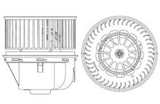 vnitřní ventilátor MAHLE AB 264 000P