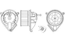 vnitřní ventilátor MAHLE AB 271 000S