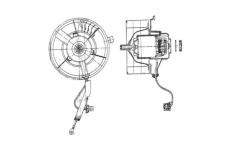Vnútorný ventilátor MAHLE AB 37 000P