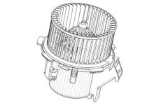 ventilátor topení MAHLE BEHR RENAULT MASTER,MASCOT