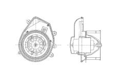 vnitřní ventilátor MAHLE AB 54 000P