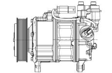 Kompresor klimatizácie MAHLE ACP 600 000P