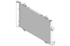 Kondenzátor, klimatizace MAHLE AC 39 000P