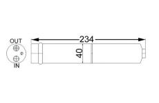 Susarna, klimatizace MAHLE ORIGINAL AD 247 000S