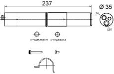 Susarna, klimatizace MAHLE AD 250 000S