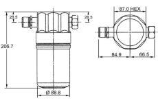 Susarna, klimatizace MAHLE ORIGINAL AD 36 000S