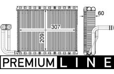 Výparník, klimatizace MAHLE AE 104 000P