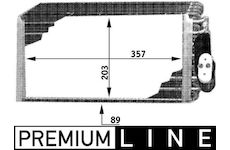 Výparník, klimatizace MAHLE AE 42 000P