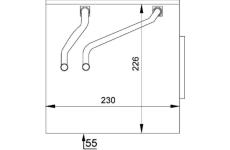 Výparník, klimatizace MAHLE AE 49 000P