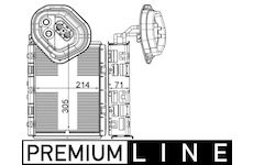 Výparník, klimatizace MAHLE ORIGINAL AE 4 000P