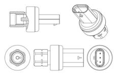 Tlakový vypínač, klimatizace MAHLE ASE 13 000P