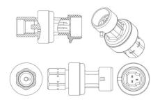 Tlakový vypínač, klimatizace MAHLE ASE 4 000P