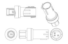 Tlakový vypínač, klimatizace MAHLE ASE 5 000P