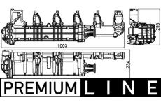 Chladic, recirkulace spalin MAHLE ORIGINAL CE 13 000P