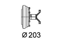 Spojka, větrák chladiče MAHLE CFC 102 000P