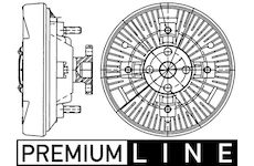 Spojka, větrák chladiče MAHLE CFC 220 000P