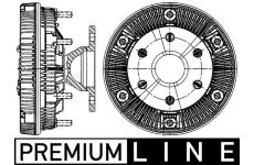 Spojka, větrák chladiče MAHLE ORIGINAL CFC 225 000P