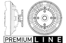 Spojka, větrák chladiče MAHLE CFC 228 000P