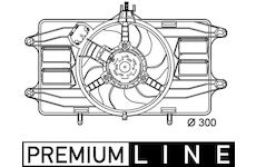 Větrák, chlazení motoru MAHLE CFF 142 000P