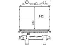 Chladič turba MAHLE CI 121 000P
