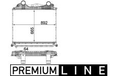 Chladič turba MAHLE CI 123 000P